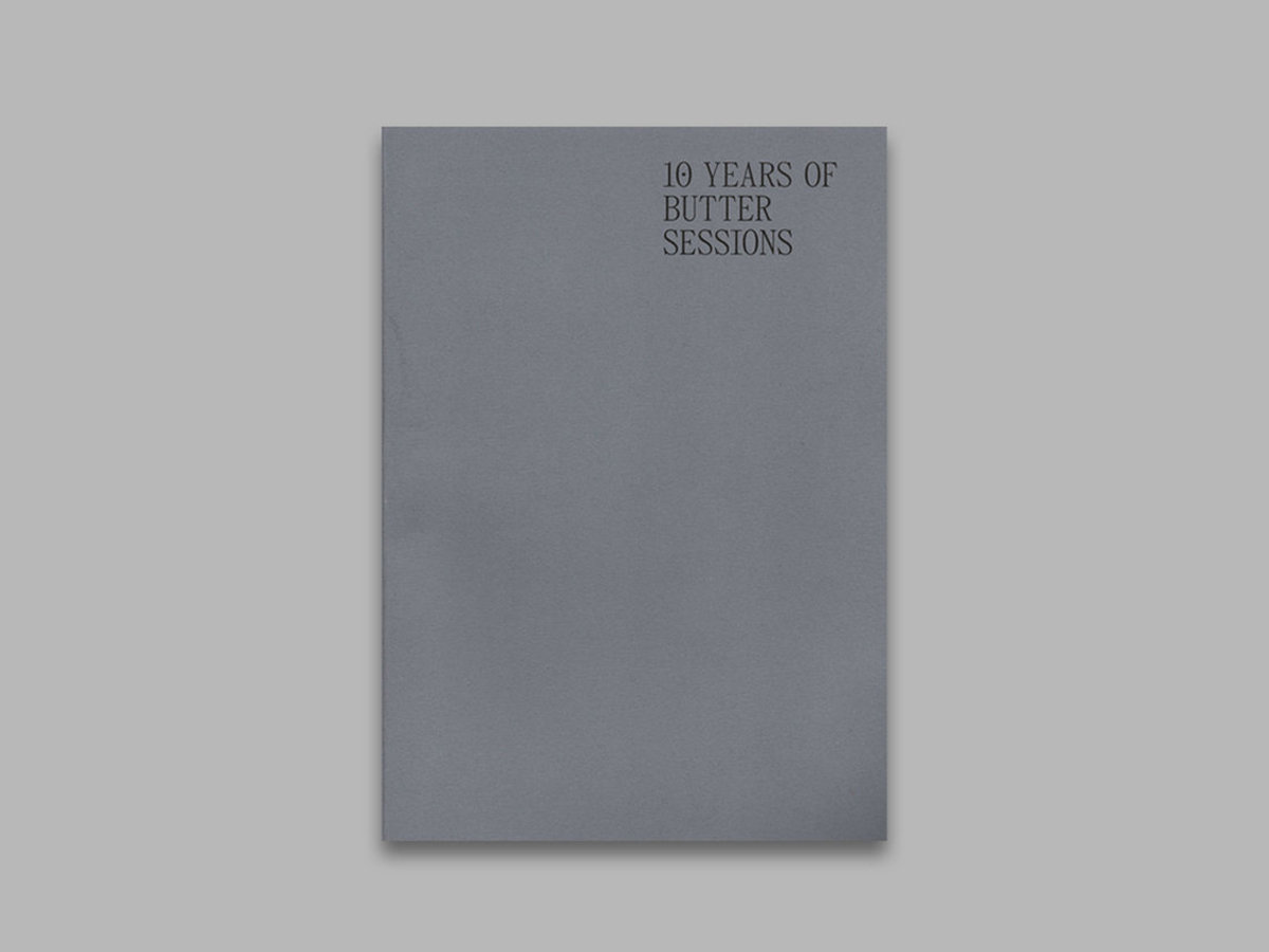 10 Years of Butter Sessions - Book | Butter Sessions