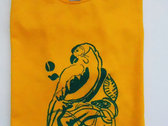 Gildan heavy cotton male shirt with parrot photo 