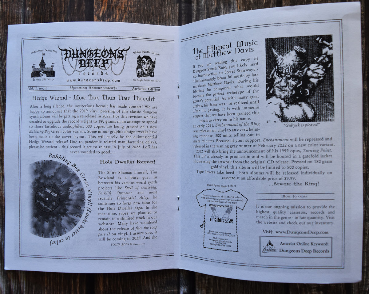 Dungeon Synth Zine #6 | Ancient Entity Records
