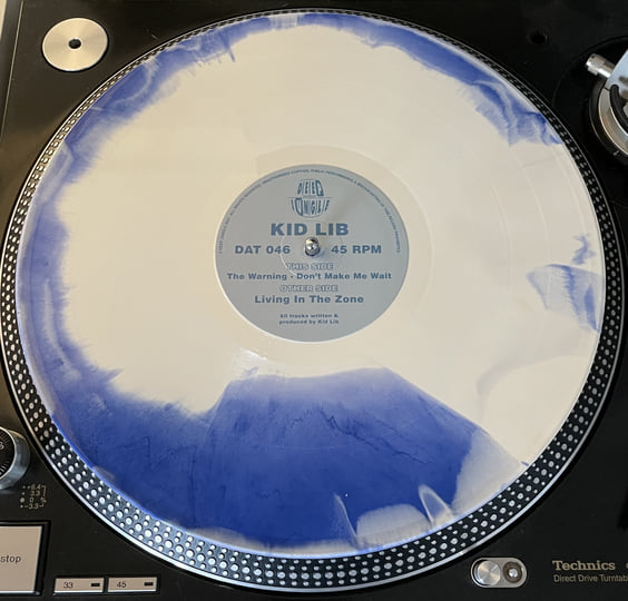 DAT046 - Kid Lib - Living In The Zone / The Warning / Don't