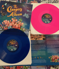 Available on BLUE or PINK vinyl, image 1