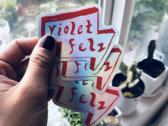Violet Felz Sticker photo 