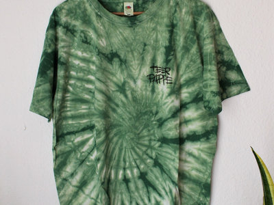 UNISEX TEERPAPPE T-Shirt ltd. tie-dye edition - green main photo