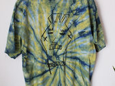 UNISEX TEERPAPPE T-Shirt ltd. tie-dye edition - blue/yellow photo 
