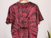 UNISEX TEERPAPPE T-Shirt ltd. tie-dye edition - red/olive photo 