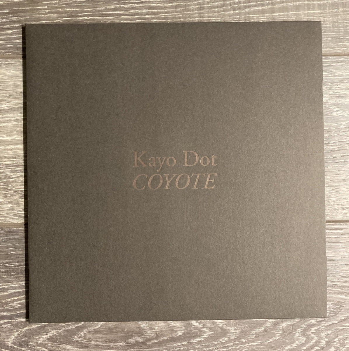 Coyote | Kayo Dot | Kayo Dot (and the music of Toby Driver)