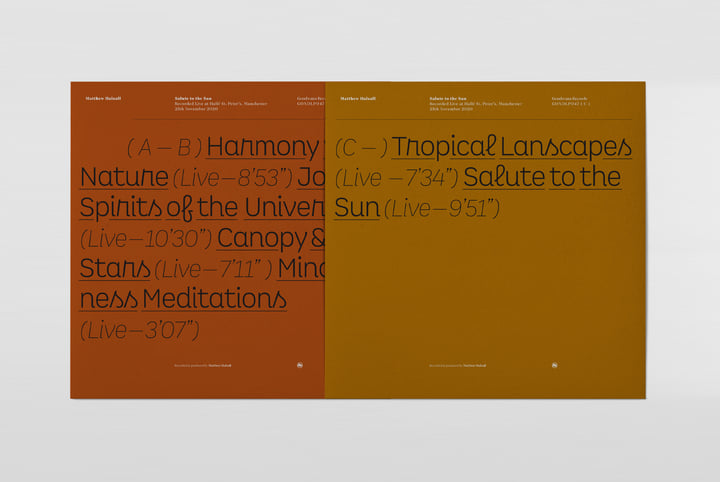 Salute to the Sun – Live at Hallé St. Peter's | Matthew Halsall