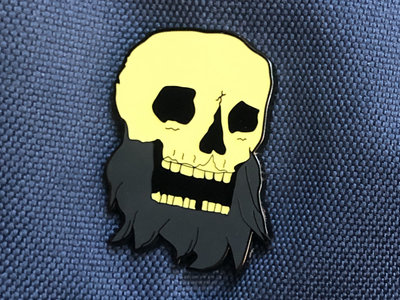 Lapel pin - Bearded Skull main photo