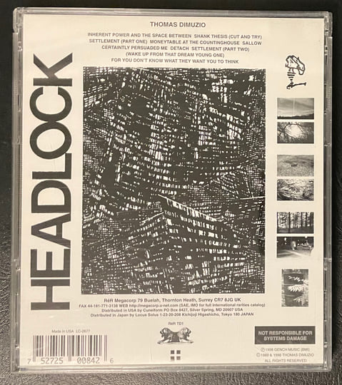 HEADLOCK | Thomas Dimuzio