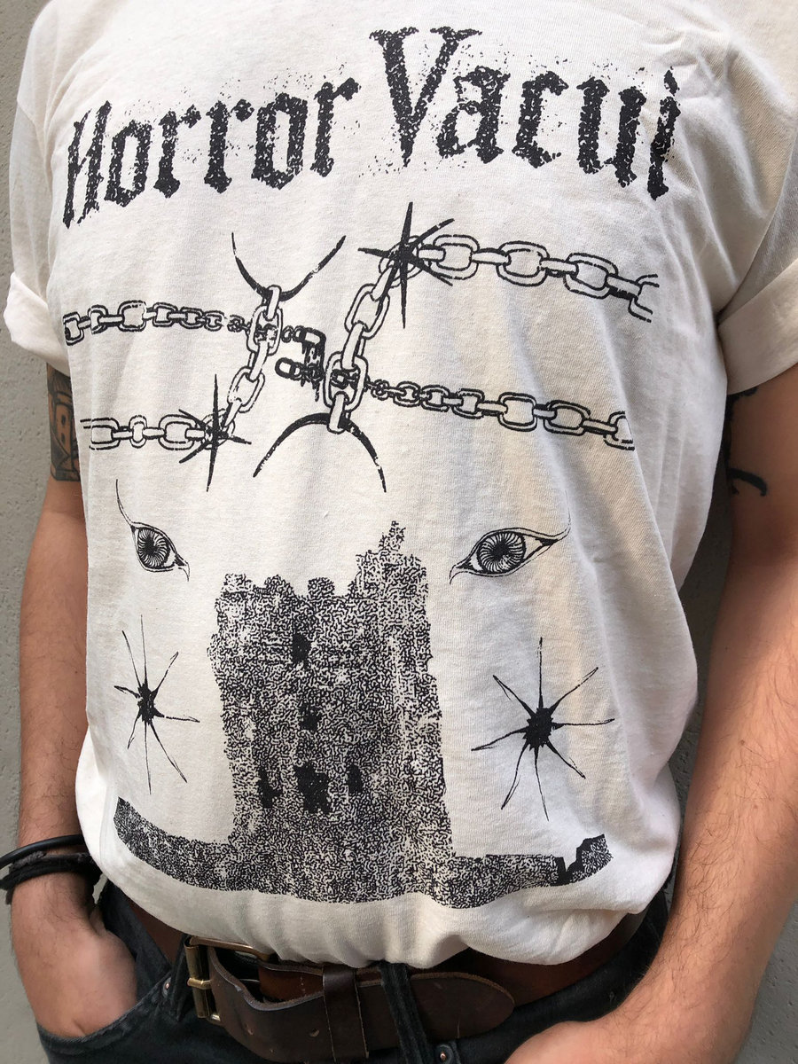 Living For Nothing T-Shirt White | Horror Vacui