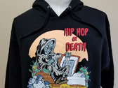 Hip Hop or Death Black Hoodie photo 