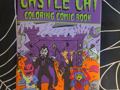 Castle Cat Coloring Comic Book main photo