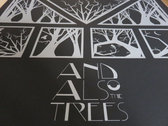 AND ALSO THE TREES Silkscreen Poster (Silver) photo 