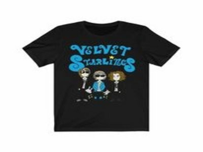 (NEW) Velvet Starlings  2021 Design T-shirt (Black) main photo