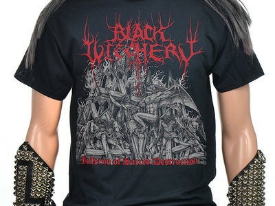 BLACK WITCHERY - Inferno Of Sacred Destruction (T-Shirt w/ Download) main photo