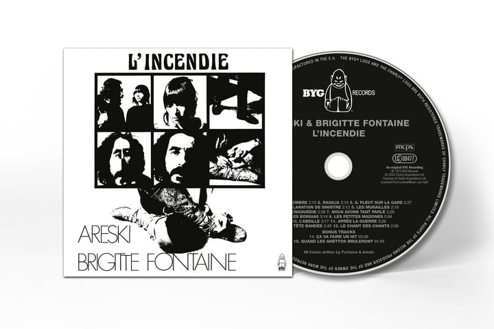 L'Incendie | Areski & Brigitte Fontaine | BYG Records