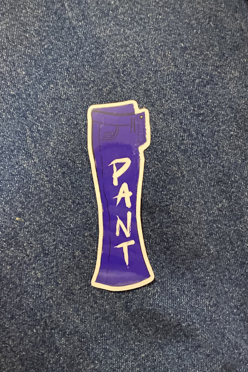 Pant Logo Vinyl Sticker Pant