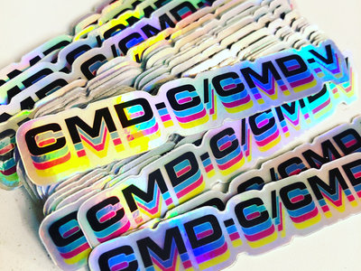 cmd-C/cmd-V Logo Sticker main photo