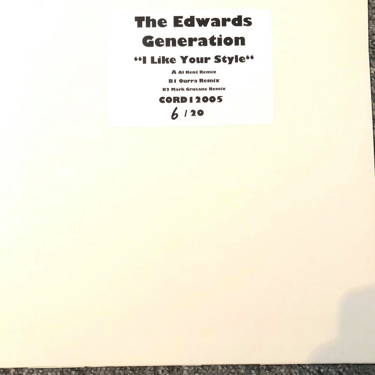 洋楽 LP The Edwards Generation I Like Your Style | The Edwards Generation