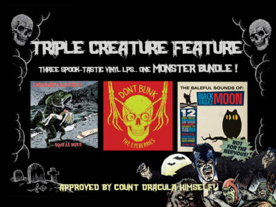 Triple Creature Feature 3 x Vinyl LPs main photo