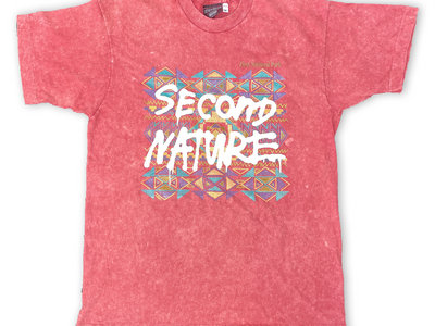 Unique upcycled 'Second Nature' T-shirt - Medium main photo
