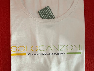 "Solo Canzoni T-Shirt" für Damen; Farbe: weiß main photo