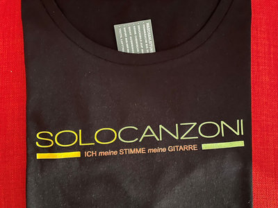 "Solo Canzoni T-Shirt", Unisex, Farbe: schwarz main photo