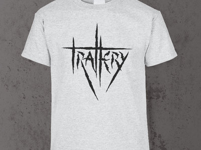 "Trallery Logo" Marbled Gray T-Shirt main photo