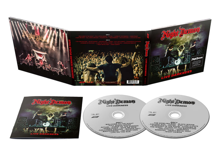 Disturbed Night Demonレコード2枚セット Live Darkness | Night Demon