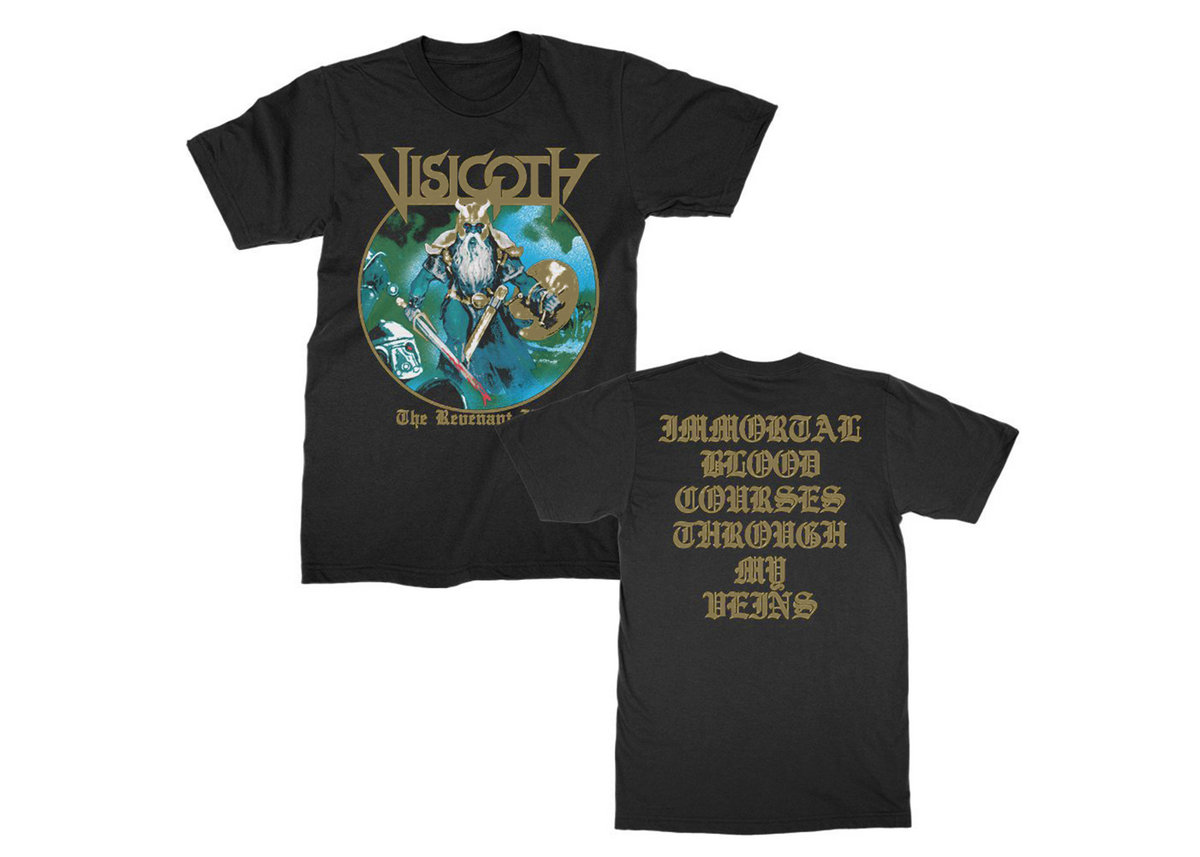 Visigoth - "The Revenant King" T-Shirt (Metallic Print) | Visigoth