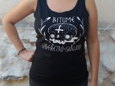 Tee shirt BITUME - Vade Retro Santana [Black tank top - Women] main photo