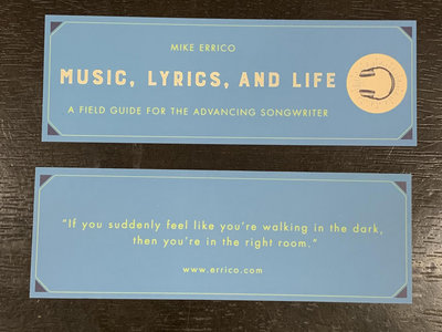 Bookmark: "Music, Lyrics, and Life" main photo