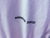 Worried Songs Max Kuhn Lettering T-shirt photo 
