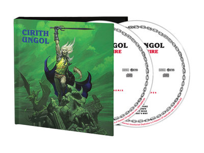 Cirith Ungol Frost and Fire Autographed 2CD Digibook 40th Anniversary Edition (only 100 signed copies available from the band) main photo