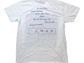 UMAN - Chaleur Humaine - T-Shirt photo 