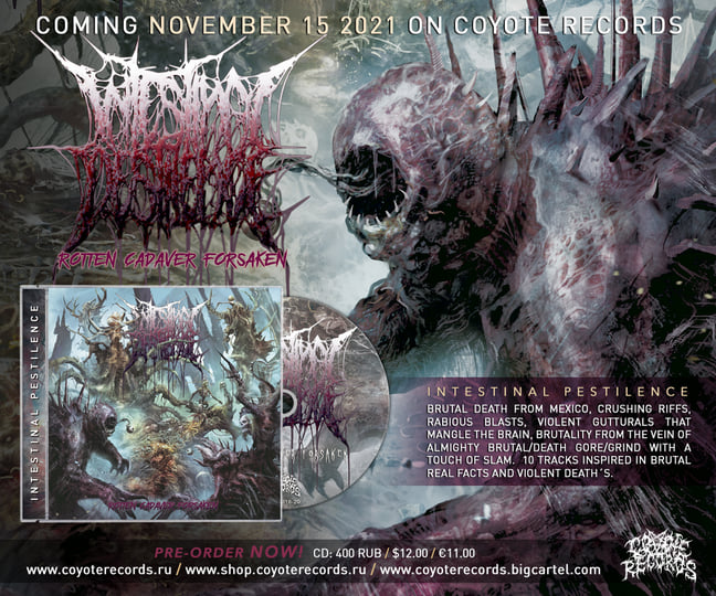 Rotten Cadaver Forsaken | INTESTINAL PESTILENCE | coyoterecords