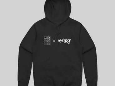 Limited edition LKS x Mr. Thing black hoodie main photo