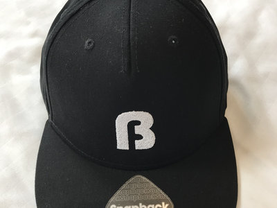 Bedfunk Snapback Baseball Cap White on Black main photo