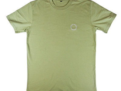 WPT081 - Light Green Short Sleeve T-Shirt W/ White Embroidery main photo