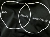 Ekin Fil <3 Cats T-Shirt - Black photo 