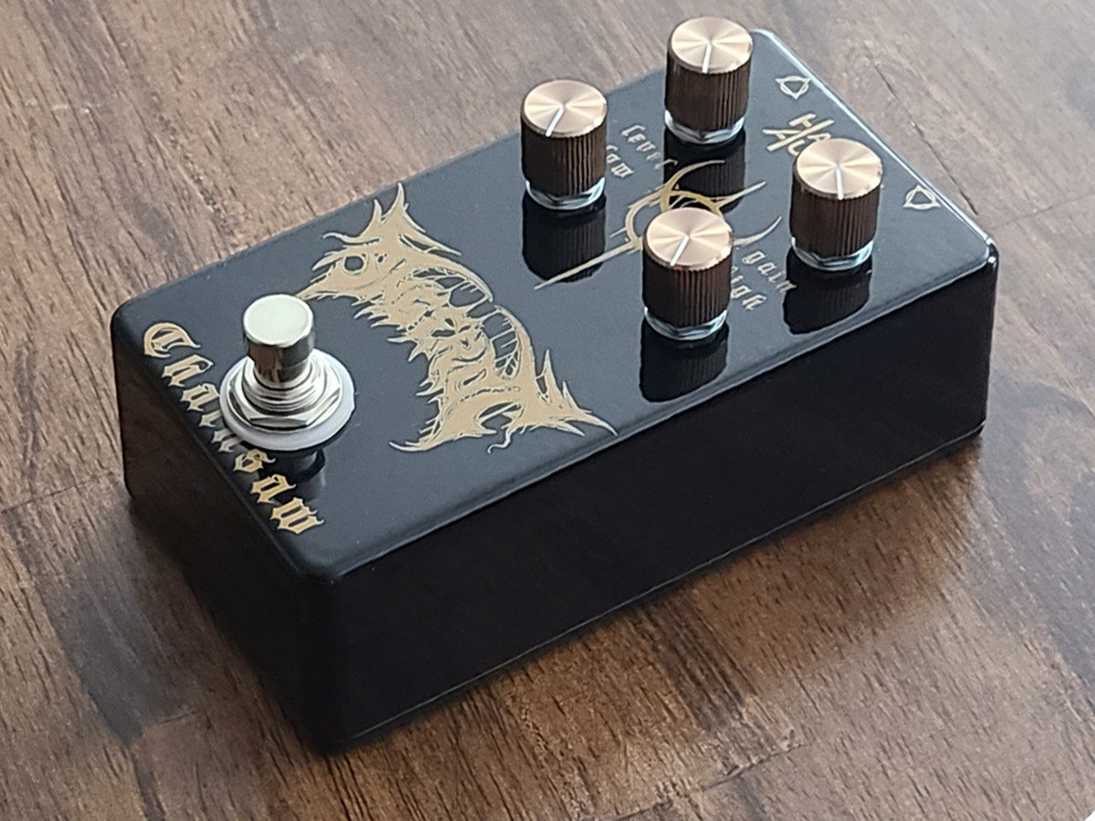 chainsaw distortion pedal