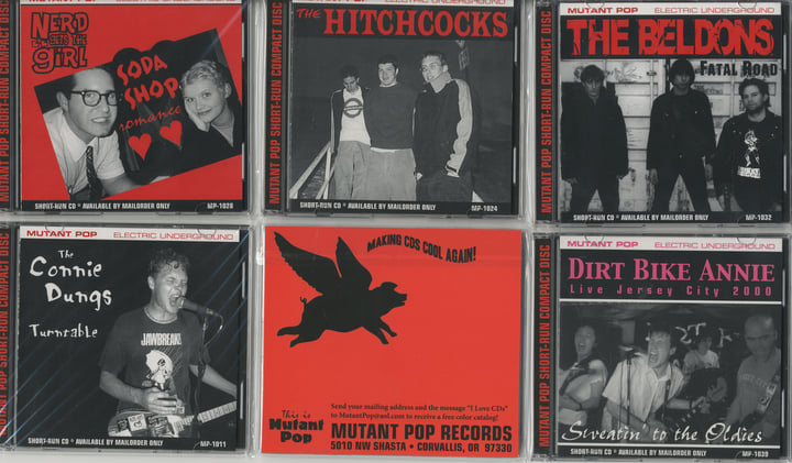 Mutant Pop SRCD Series | Mutant Pop Records | Insipid Records