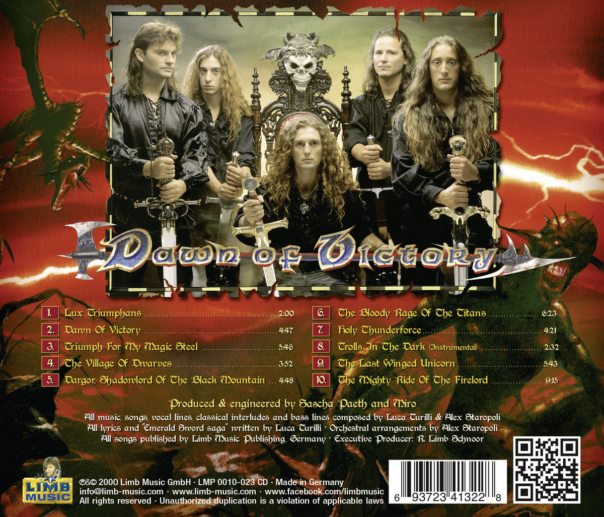 Dawn Of Victory - Japan CD | Rhapsody