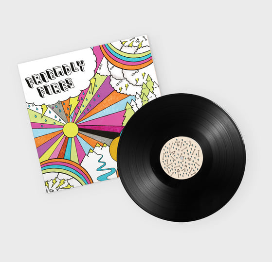FRIENDLY FIRES LPレコード FRIENDLY FIRES LPレコード