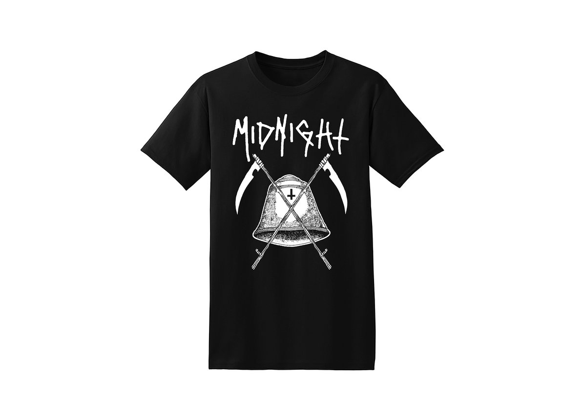 Midnight - White Bell Logo T-Shirt | MIDNIGHT