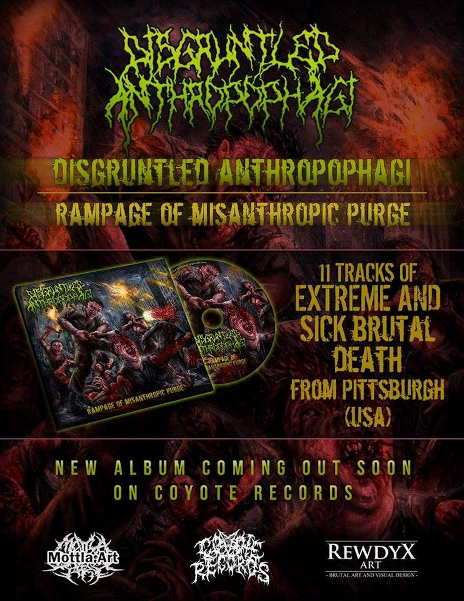 Rampage Of Misanthropic Purge | DISGRUNTLED ANTROPOPHAGI