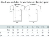 "Subversive Territory" Unisex White Tshirt - "Woman" design - New! photo 