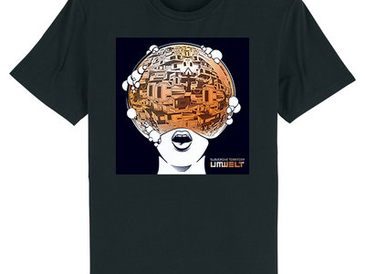 "Subversive Territory" Unisex Black Tshirt - "Sleeve" design - New! main photo