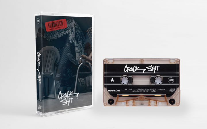 JJJ × CRACKS \"CRACK UP beat EP\" JJJ cd JJJ × CRACKS RECORDS CRACK UP beat EP CD