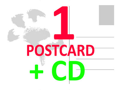 1 Postcard + CD + Digital Track Pack main photo